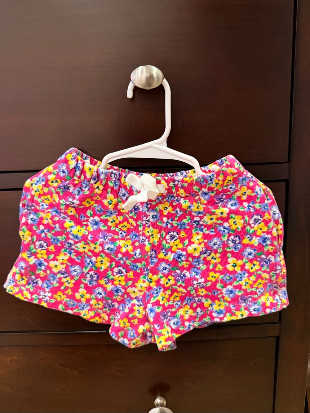 Polo by Ralph Lauren Pink Floral Pull-On Shorts